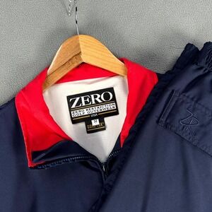Zero Restriction Tracksuit Set Medium Navy Blue Performance Golf Jacket Pants